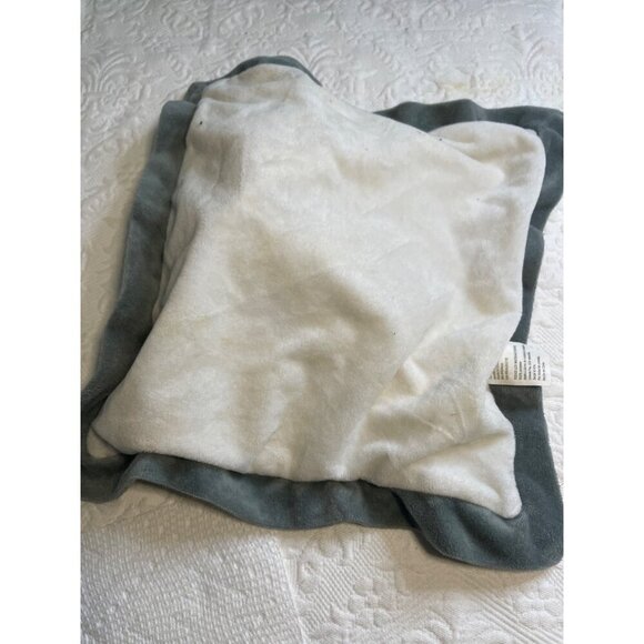 Baberoo Cow Lovey Cow Security Blanket Grey White Plush - Picture 2 of 3